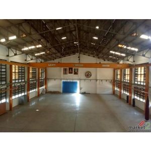 P2279 ให้เช่า โกดัง พร้อมออฟฟิศ 1,100 ตรม ถนนพัฒนาชนบท 3  ลาดกระบัง ถนนศรีนครินท