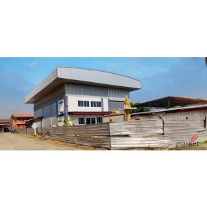 ขายโรงงานบ่อวินศรีราชาชลบุรี​ บนเนื้อที่ 298 ตรว. พื้นที่สีเหลือง พื้นที่ใช้สอย 