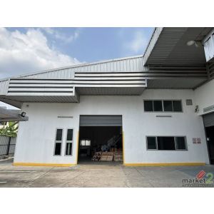 BST1050 ให้เช่าโกดังพร้อมสำนักงาน 300 ตร.ม แยกติวานนท์ ใกล้ MRT แยกติวานนท์ และท