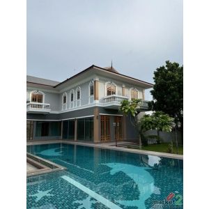 ขายบ้านเดี่ยว 2 ชั้น เนื้อที่ 1 ไร่ ถนนแจ้งวัฒนะ 14 บ้าน Built-in ทั้งหลัง พร้อม