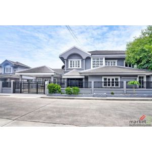 คฤหาสน์ใหญ่มาก 7-Elevenสุวินทวงศ์ 44 450 ม. ให้เช่า 5นอน 6แอร์ รักสัตว์ ตลาดหนอง