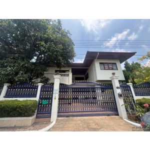 HS 1885 ขายบ้านเดี่ยว2ชั้น หมู่บ้านผกามาศ ปรีดีพนมยงศ์ 14 ซอยสุขุมวิท 71 ทำเลดี 