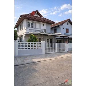 บิ๊กซีวัชรพล 600 ม. 36 ตร.ว.ซอยวัชรพล1-5 เทพรักษ์ แอร์3 บ้านเดี่ยว 3นอน 3 ห้องน้