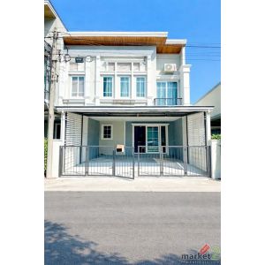 บางนา-สวนหลวง ทาวน์เฮาส์หัวมุม 2 ชั้นนิคมอัญธานี เจโม 900 ม. 4นอน 3น้ำ ม.ราม2  2