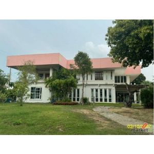 ขาย ที่ดินพร้อมสิ่งปลูกสร้าง อำเภอบางเลน นครปฐม ห่างจาก ตลาดน้ำทุ่งบัวแดง 5.6 km