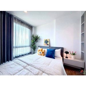 ให้เช่าคอนโด เดอะเบส สุขุมวิท77 ขนาด 30 ตรม ตึก B ชั้น 24 รีโนเวทใหม่ พร้อมอยู่ 