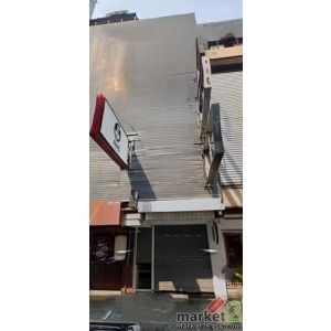 ให้เช่าอาคารพาณิชย์1คูหา4ชั้นย่านสีลมซอยธนิยะพลาซ่าเหมาะทำธุระกิจทุกประเภทใกล้BT