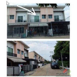 ขาย ทาวน์เฮ้าส์ อำเภอบางบัวทอง นนทบุรี  ห่างจาก ตลาดพิมลราช เซ็นเตอร์ 1.3 km	