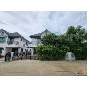 ขายบ้านแฝด หมู่บ้านโมดิวิลล่า ราชพฤกษ์ ถนนวัดไพรฟ้า ปทุมธานี