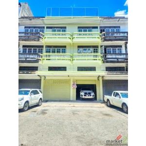 อาคาร4.5 ชั้น 3 นอน 4 น้ำ ใกล้ 58ตร.วา. 400 ตร.ม. ตลาดบางกร่าง 500 ม. วัดปราสาท 