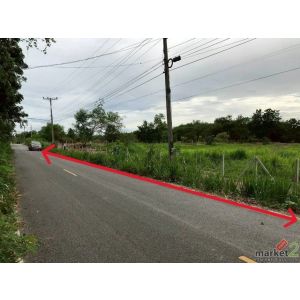 ขายที่ดิน 5ไร่45ตรว. 1.99ลบ. ติดถนน2เลน น้ำประปา ไฟฟ้า บ่อน้ำ บ้านวังธารทอง ต.ดอ