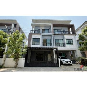 บ้านแฝด 3 ชั้น ธนาคลัสเตอร์ เวสต์เกต บางใหญ่ ใกล้ MRT สถานีคลองบางไผ่