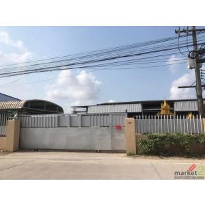 BR 1754 ให้เช่าโกดังพร้อมเครน และออฟฟิศ พื้นที่ 2,400 ตรม.(1 ไร่ 2งาน) ไฟ 3เฟส 1