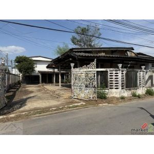 LS 961 ขายที่ดิน 1ไร่กว่า พร้อมสิ่งปลูกสร้างบ้าน 2 หลัง ซอยโกสุมรวมใจ 37 สีกัน ด