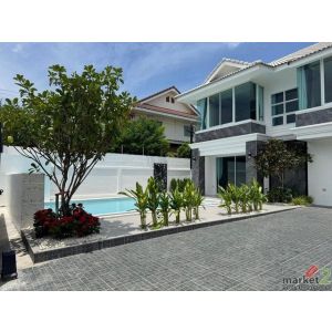 ขายบ้านเดี่ยวมือสอง เขตพัทยา หมู่บ้านหรรษา หนองปรือ บางละมุง ชลบุรี FP-H01945 