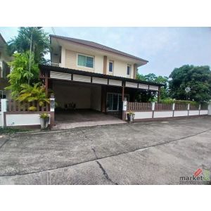 ขายบ้านเดี่ยว 2 ชั้น มบ.เดอะแกรนด์ทรัพย์มงคล ขนาด 81 ตารางวา 2นอน 3น้ำ หลังริม ใ