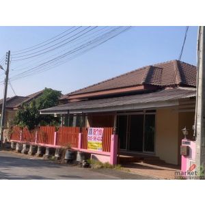 ขายบ้านเดี่ยวชั้นเดียว มบ.พานาปาร์ค ขนาด 62 ตรว 3 นอน 2 น้ำ ราคาถูก ต่อเติมเต็ม 