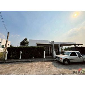 บ้านเดี่ยวชั้นเดียว ทำเลฮิต บรรยากาศดี พร้อมอยู่ น้ำไม่ท่วม สันทราย