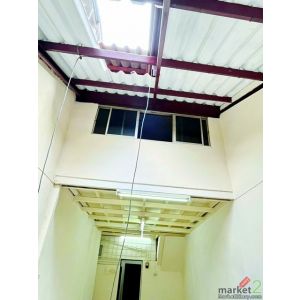 อาคารพาณิชย์ 2 ชั้นให้เช่า 2 นอน 2 น้ำ MRTวัดมังกร 670ม. ใกล้ตลาดน้อย 300 ม  MRT