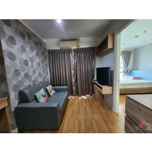 คอนโด ลุมพินี พาร์ค ริเวอร์ไซด์ พระราม3  ขนาด 1 นอน 29 ตรม. เฟอร์ built-in วิวแม