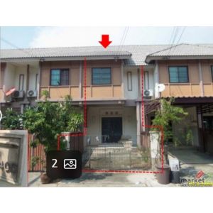 ขายทาวน์เฮ้าส์ 2 ชั้น หมู่บ้านบาหลีบีช อำเภอเมือง  ฉะเชิงเทรา 