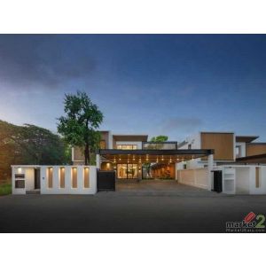 บ้านพูลวิลล่าสุดหรูสร้างใหม่ ดีไซน์โมเดิร์นร่วมสมัย วัดเกตุ