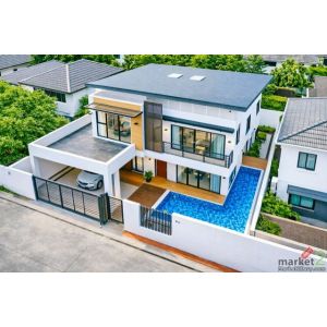คฤหาสน์ Pool Villa บ้านเดี่ยว 5-6นอน 7น้ำ เพชรเกษม69 สารสาสน์วิเทศบางบอน 300 ม. 