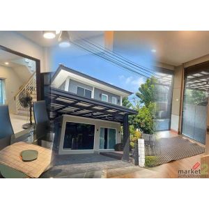 ให้เช่า บ้านเดี่ยว 2 ชั้น 3 นอน 4 น้ำ 50 ตร.วา.200 ตร.ม. ตลาดพระเงิน 2.1 กม. ม.ม