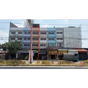 ตึกแถว 4 ชั้น ติดถนนติวานนท์ ราคาถูก ใกล้รถไฟฟ้าสายสีชมพู สถานีสามัคคี