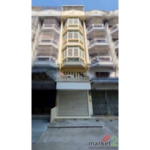 อาคารพาณิชย์ 5 ชั้น ซอยเจริญนคร ธนบุรี ตกแต่งครบ พร้อมอยู่