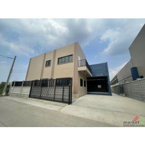 รหัสC7125 ให้เช่าโกดังพร้อมออฟฟิศ สร้างใหม่เพิ่งเสร็จ ถนนคลองถนน บางใหญ่ นนทบุรี