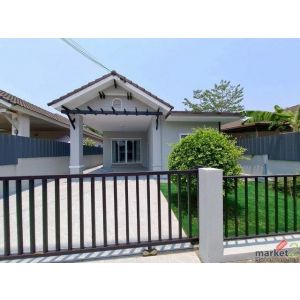 บ้านเช่า 3 นอน หางดง มีสระ ฟิตเนส ใกล้โรงเรียนนานาชาติ