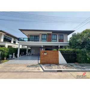 ขายบ้านเดียวหลังใหญ่ มบ.ธัญญาภิรมย์ แกรนด์วิลล์  รังสิตคลอง7 แต่งเต็ม ราคาขาดทุน