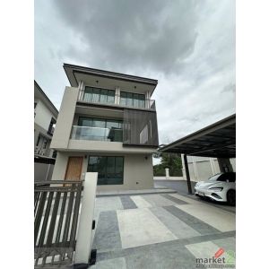 ขายบ้านเดี่ยวหรู 3 ชั้น หลังริม 97.1 ตร.วา AQ Arbor สวนหลวง ร.9 – พัฒนาการ พื้นท