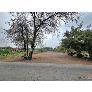 ขายที่ดินปทุมธานี ลาดหลุมแก้ว ถมแล้ว ติดถนน ใกล้ราชพฤกษ์-กาญจนาภิเษก