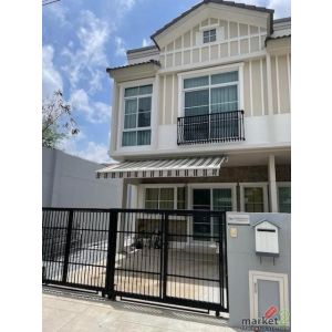 HR 9858 ให้เช่าทาวน์โฮม อินดี้ 4 บางนา กม 7 หลังมุม ใกล้ Mega Bangna และ IKEA Ba