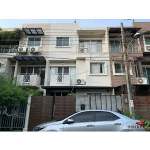 ให้เช่าทาวน์โฮม 3 ชั้น 180 ตร.ม. หมู่บ้านไพรเวทวิลล่า นวมินทร์ 135 ใกล้โลตัส นวม