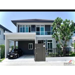 ขายบ้านเดี่ยว 2 ชั้น 62 ตร.ว. โครงการมัณฑนา 2 บางนา กม.7 บางพลี สมุทรปราการ