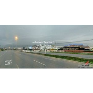 ที่ดิน ขายที่ดินถมแล้ว 11-1-65.7 ไร่ ติดถนนเพชรเกษม (หมายเลข 4) ปราณบุรี จ.ประจว