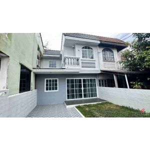 ขายถูกมาก!! ทาวน์เฮ้าส์ 2 ชั้น 30 ตร.ว. รีโนเวทใหม่ อ.บางใหญ่ จ.นนทบุรี ใกล้รถไฟ