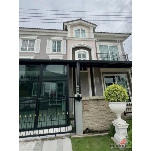 ขายบ้านเดี่ยว 2 ชั้น 80 ตร.ว. 2 หลังติดกัน Prestige พระราม 9-กรุงเทพกรีฑา สไตล์ย