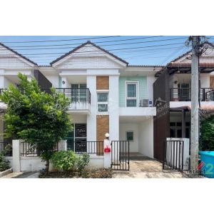 หมู่บ้านทิพย์พิมาน บ้านริมน้ำ (ถนนเลียบคลองบางไผ่) ทำเลดีใกล้รถไฟฟ้าสายสีม่วง