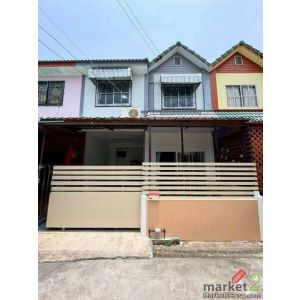 ให้เช่าทาวน์เฮาส์2ชั้น  ขนาด18ตรว มบ.มณีแก้ว (ข้าวหลาม-สุขุมวิท) รีโนเวทใหม่ พร้