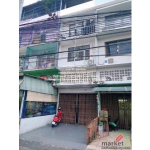 Townhouse ขายพร้อมผู้เช่า ทาวน์เฮ้าส์ 4 ชั้น (มีดาดฟ้า) ซ.อิสรภาพ (ใกล้วงเวียนให