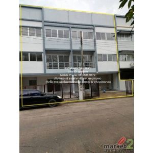 TOWNHOME ขายทาวน์โฮม 3 ชั้น 2 คูหาติดกัน ห่างถนนหทัยราษฎร์ 100 ม. 44 ตร.ว. 6 น 6