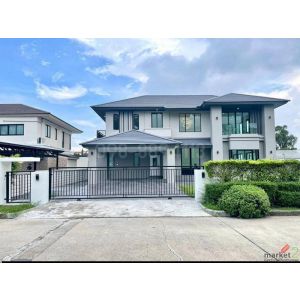 ขายบ้านเดี่ยวหลังใหญ่ 2 ชั้น หมู่บ้าน ณุศาศิริ ซิตี้ พระราม 2 ขนาด 230.7 ตรว 4นอ