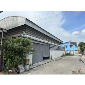 BR 1807 ให้เช่าโกดังพร้อมออฟฟิศ 300 ตารางเมตร นวลจันทร์ 36 นวมินทร์ 163 