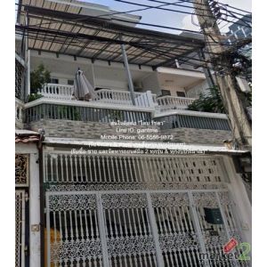 SALE ทาวน์โฮม ขายทาวน์โฮม 4.5 ชั้น (สภาพใหม่) ใกล้ MRT สุทธิสาร 25.8 ตร.ว. 4 น 3