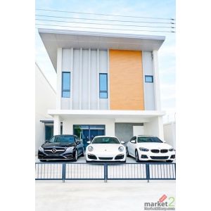 สะพานมหาเจษฎาบดินทร์ 950 ม. 36 ตร.วา. 143 ตร.ม.บ้านเดี่ยว 2 ชั้น ราชพฤกษ์ MRTพระ