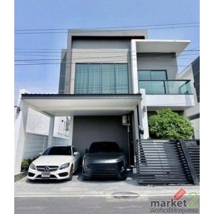 ให้เช่าบ้าน 2 ชั้น ทรงโมเดิร์น 4 ห้องนอน.3ห้องน้ำ2จอดรถ เฟอร์นิเจอร์ครบทุกห้อง ใ